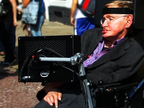 Stephen Hawking In Cambridge